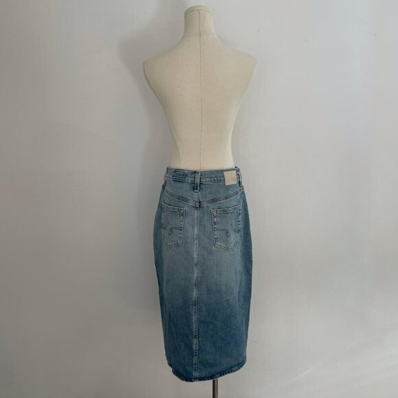 Ag Womens Alicia Midi Denim Skirt - Picture 3 of 8